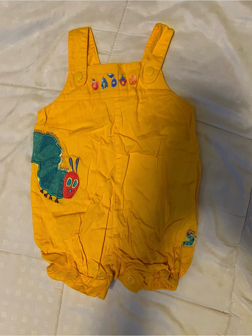 Carter's Bright Yellow The Very Hungry Caterpillar Romper